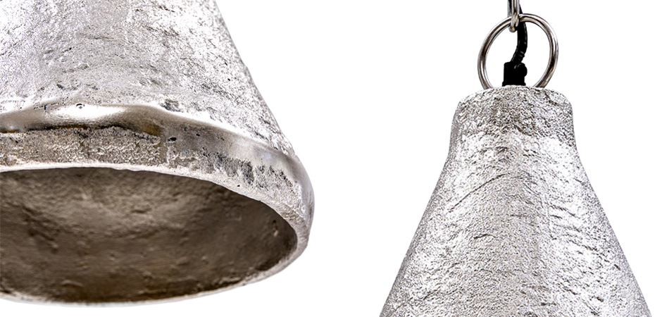 Подвесной светильник Rough Silver Pendant Подвесной светильник Rough Silver Pendant - Loft-Concept в Сочи