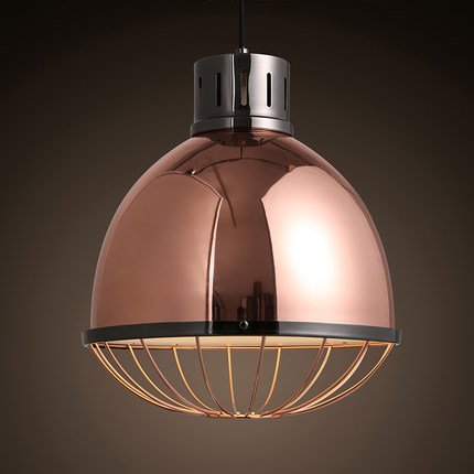 Подвесной светильник Ufo Copper Pendant Big Черный Медь в Сочи | Loft Concept 