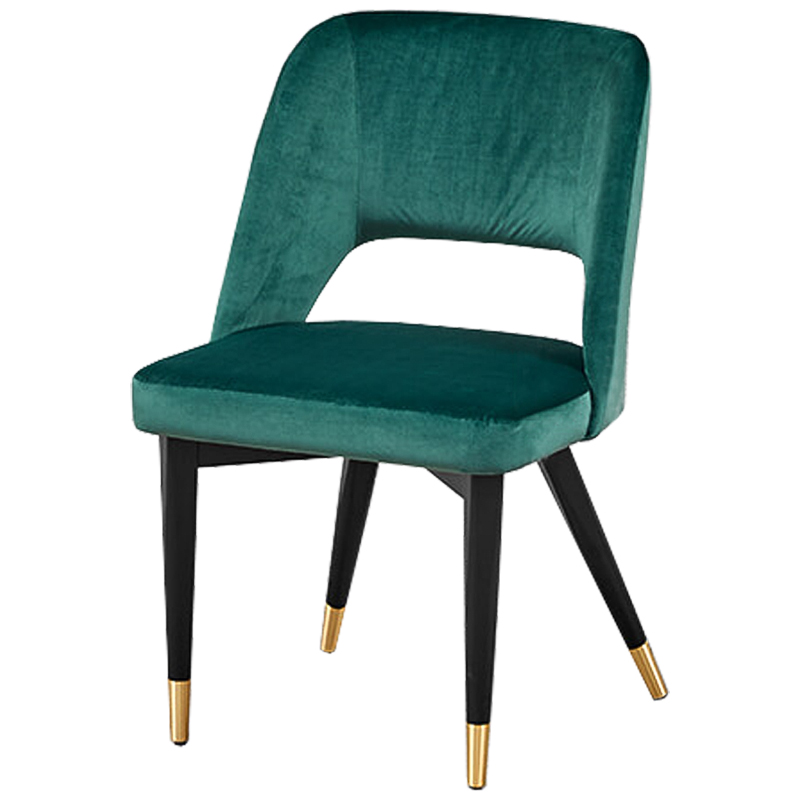 Стул Neasan Stool turquoise Черный Бирюзовый Латунь в Сочи | Loft Concept 