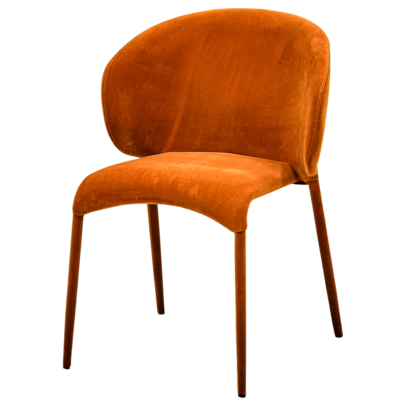 Стул Caroline Stool Orange Оранжевый в Сочи | Loft Concept 