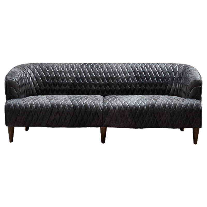 Диван Rhombuses Upholstery Graphite Sofa Графитовый в Сочи | Loft Concept 