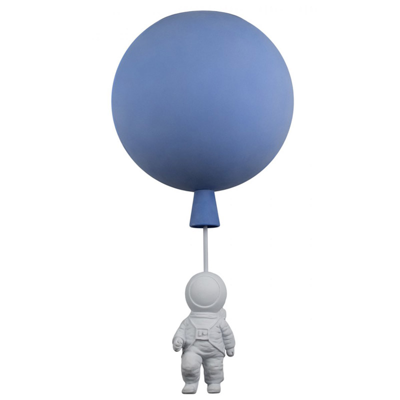 Потолочный светильник Cosmonaut blue ball Синий в Сочи | Loft Concept 