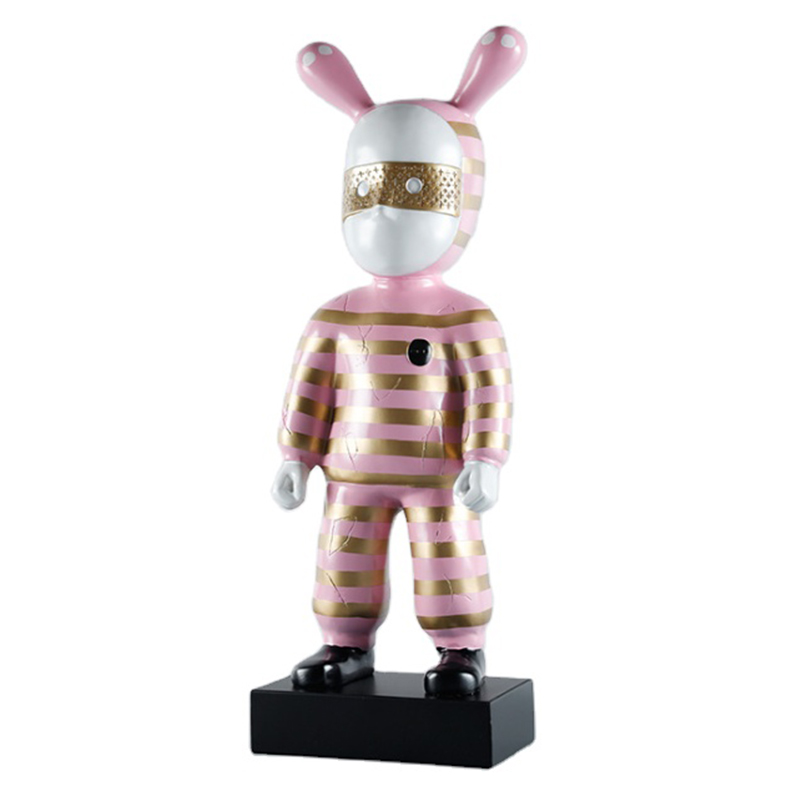 Rolito Large Figurine Pink Розовый Черный Золотой в Сочи | Loft Concept 