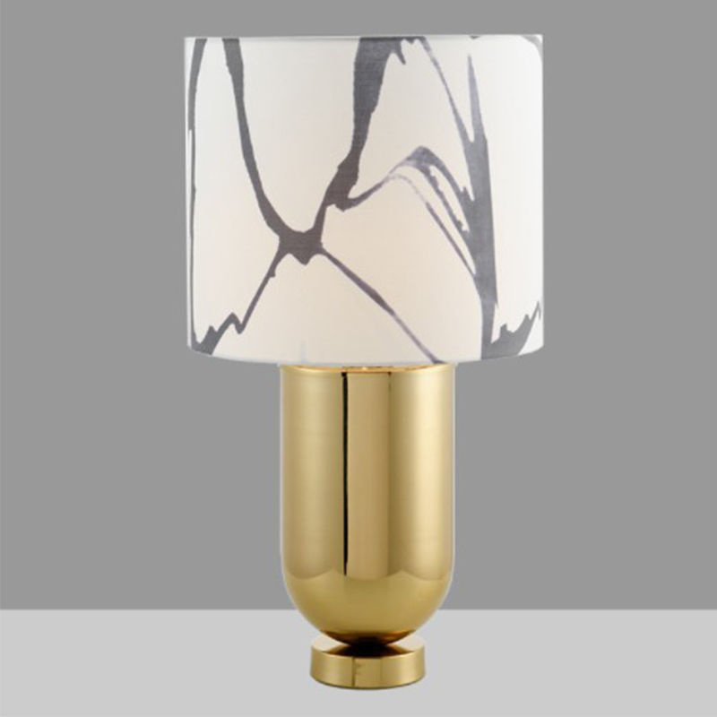 Настольная лампа Adeline Gold Table Lamp Золотой Белый в Сочи | Loft Concept 