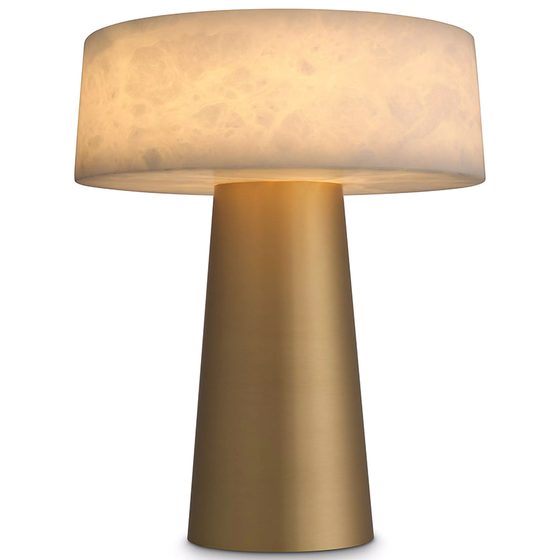 Настольная лампа Eichholtz Table Lamp Cinco Латунь Бежевый в Сочи | Loft Concept 