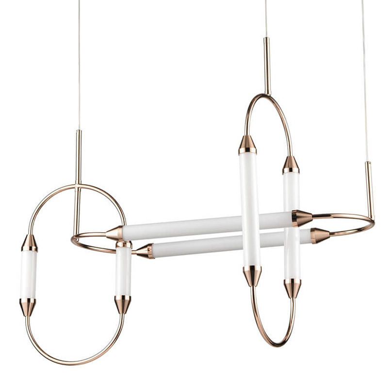 Люстра Giopato & Coombes CIRQUE chandelier Skyline Medium Gold Золотой в Сочи | Loft Concept 