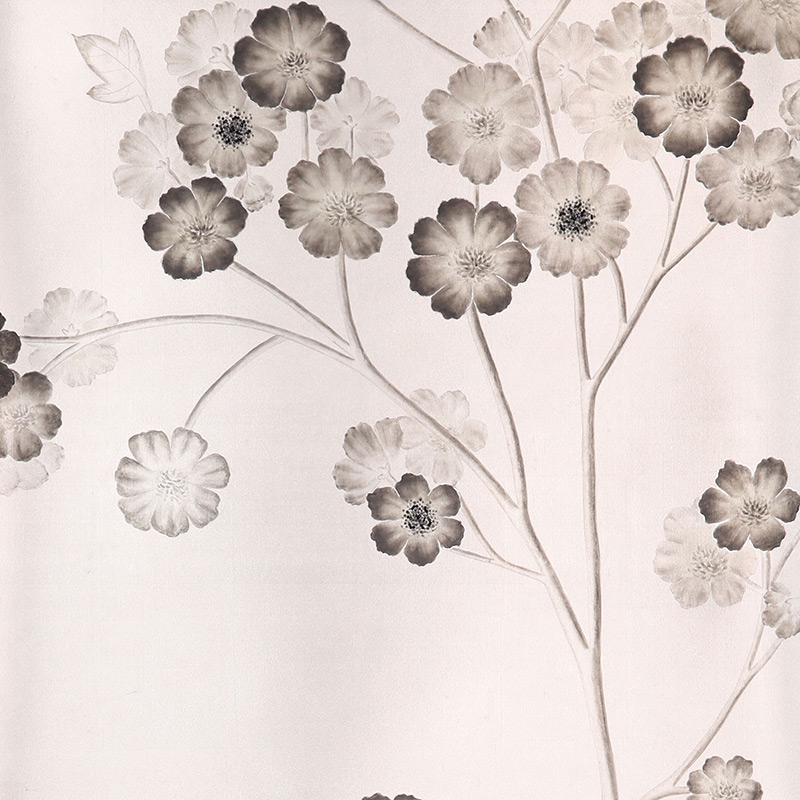 Обои ручная роспись Anemones in Light Special Colourway SC-236 on Tarnished Silver gilded silk Обои ручная роспись Anemones in Light Special Colourway SC-236 on Tarnished Silver gilded silk в Сочи | Loft Concept