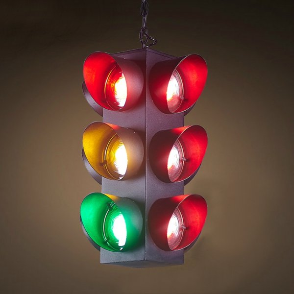 Подвесной светильник Светофор Loft Traffic Light Pendant  в Сочи | Loft Concept 