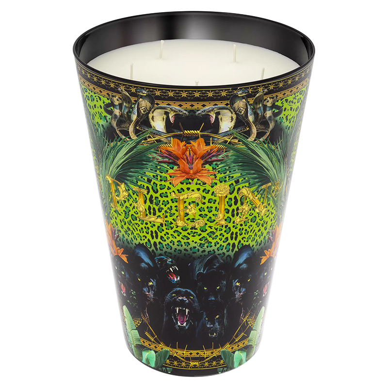 Свеча Philipp Plein Candle Jungle XL Черный Мульти в Сочи | Loft Concept 