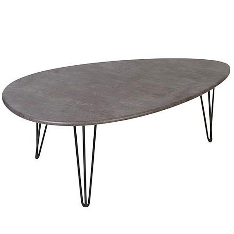 Кофейный стол Dorian Coffee Table gray Серый бетон в Сочи | Loft Concept 