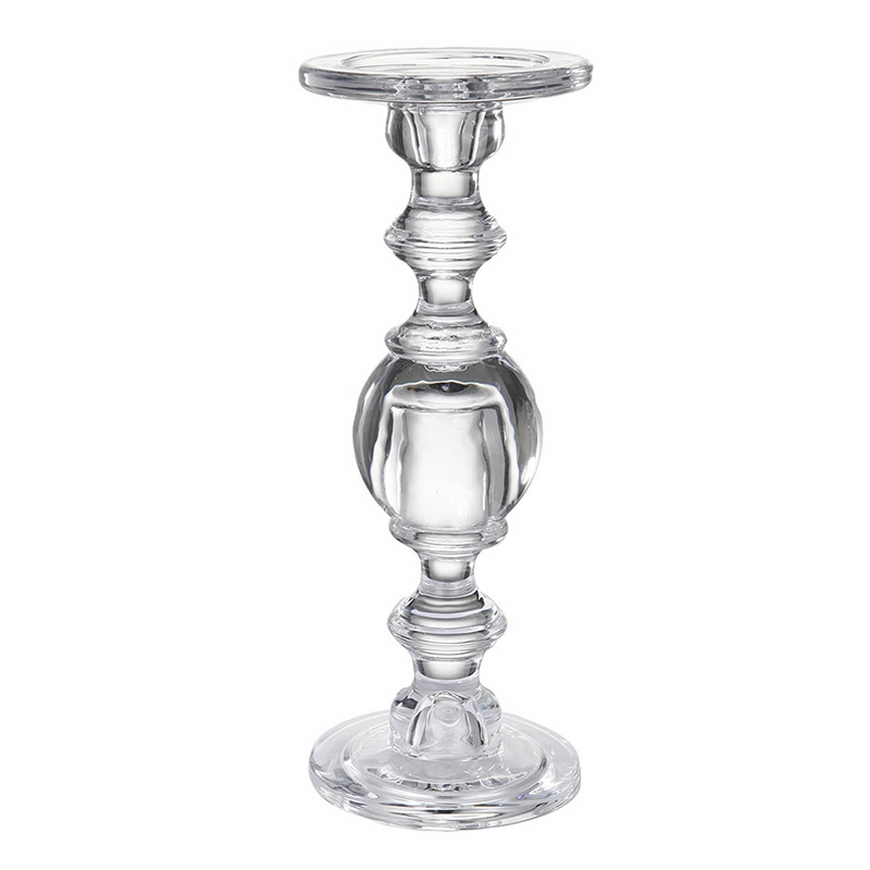 Подсвечник Glass Candlestick I Прозрачное Стекло в Сочи | Loft Concept 