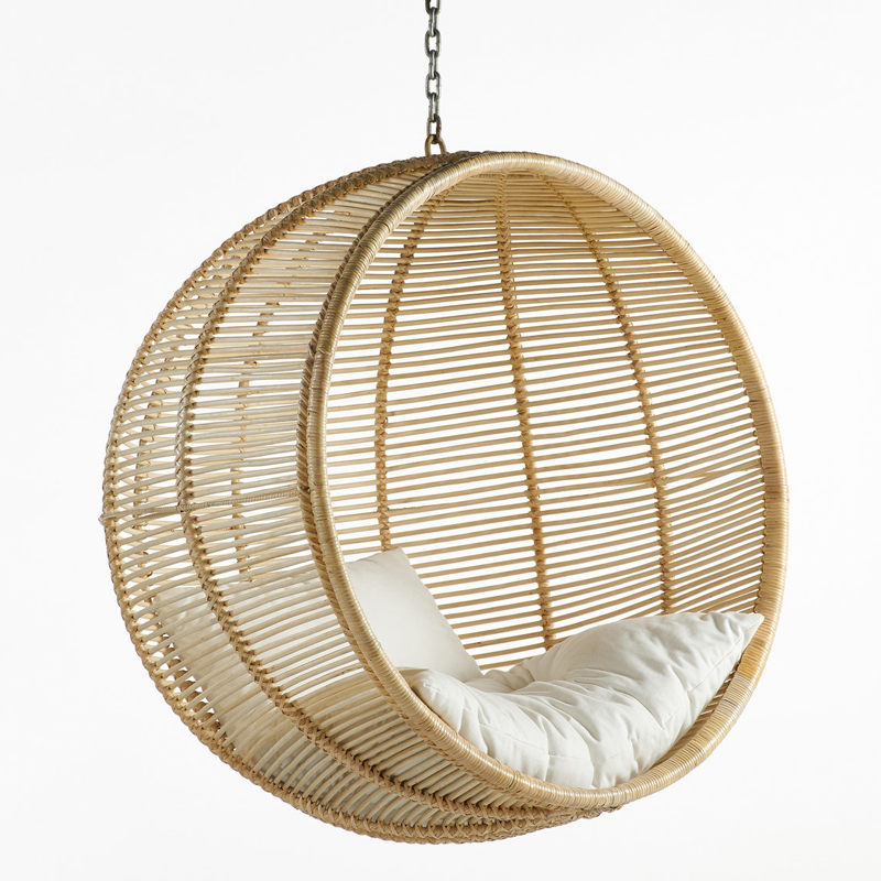 Подвесное кресло Wicker Hanging Chair  в Сочи | Loft Concept 