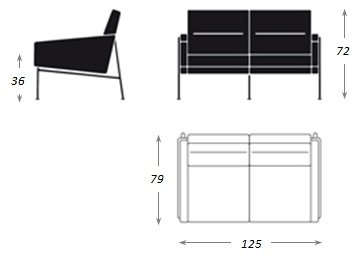 Диван 3300 series 2 seater  в Сочи