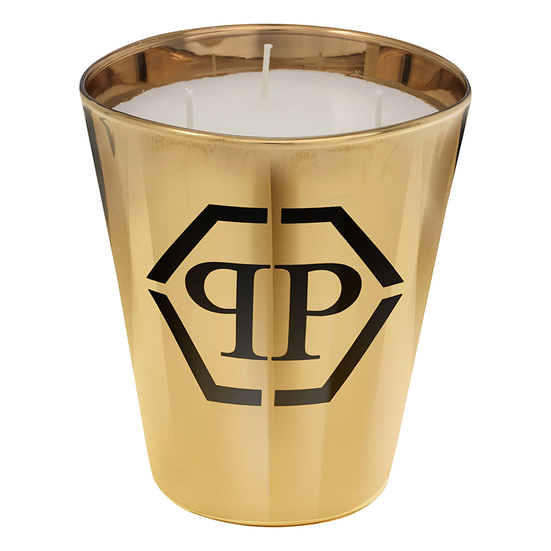 Свеча Philipp Plein Candle Empire Gold M Золотой Черный Белый в Сочи | Loft Concept 