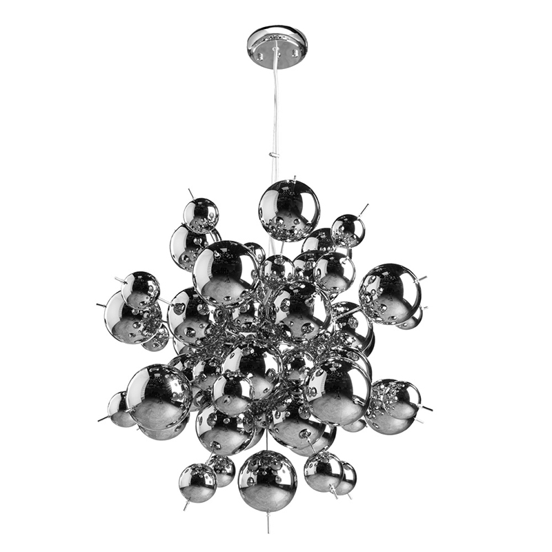 Люстра Bubbles of Mercury Chandelier Темный хром в Сочи | Loft Concept 