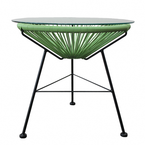 Приставной стол Acapulco side table Green Морская синь Желтый Зеленый Белый Оранжевый Черный в Сочи | Loft Concept 