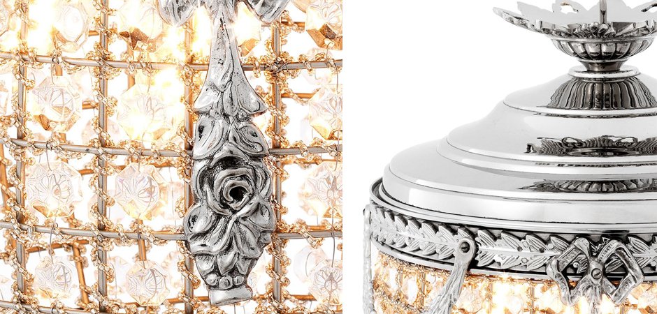 Люстра Chandelier Emperor S Nickel - Loft-Concept в Сочи