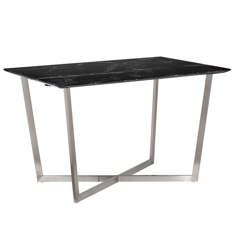 Обеденный стол Dining table Jacques black Черный Золотой в Сочи | Loft Concept 