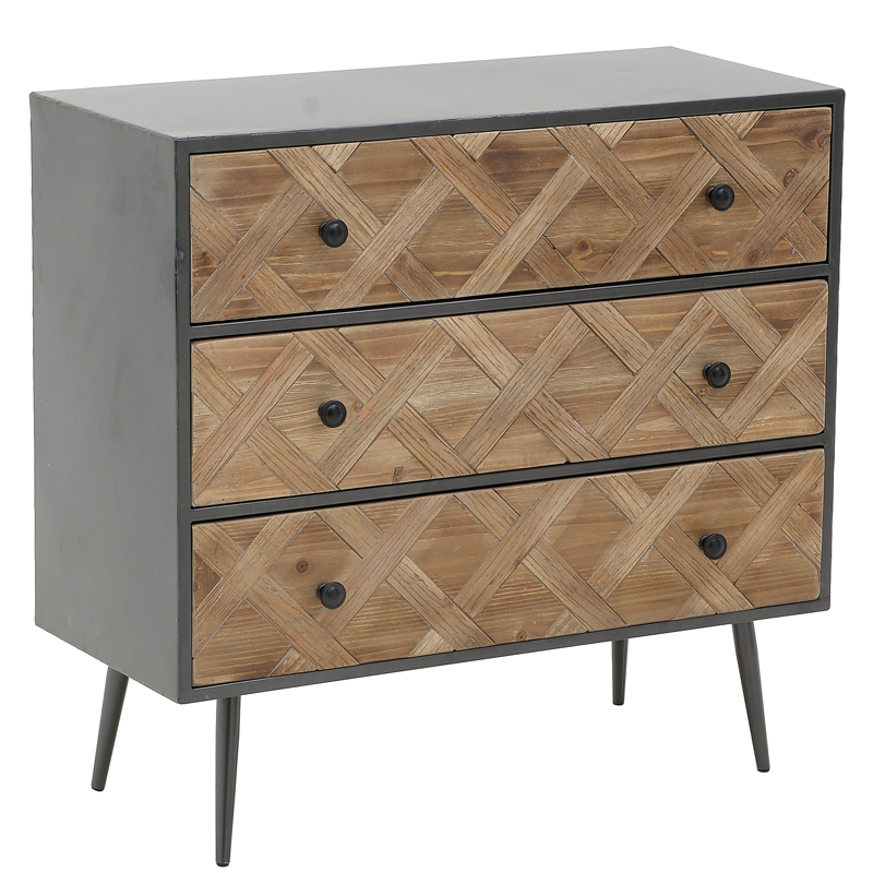 Комод Fidelia Chest of Drawers Древесина Черный в Сочи | Loft Concept 