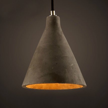 Подвесной светильник Art Concrete Pendant №4 Серый в Сочи | Loft Concept 