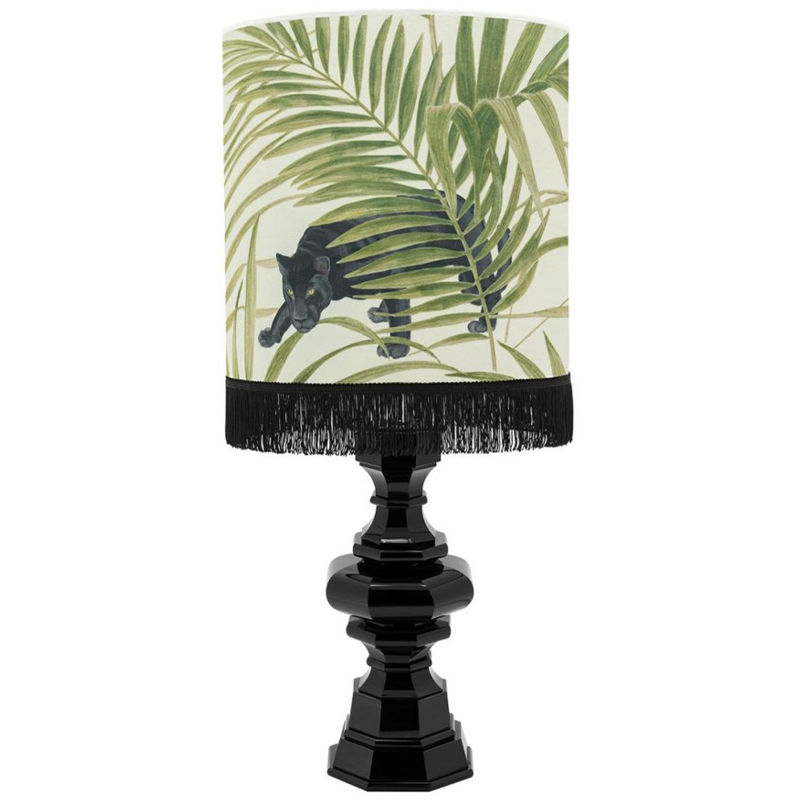 Настольная лампа Table Lamp Empire Velvet White Green Белый Черный Зеленый в Сочи | Loft Concept 