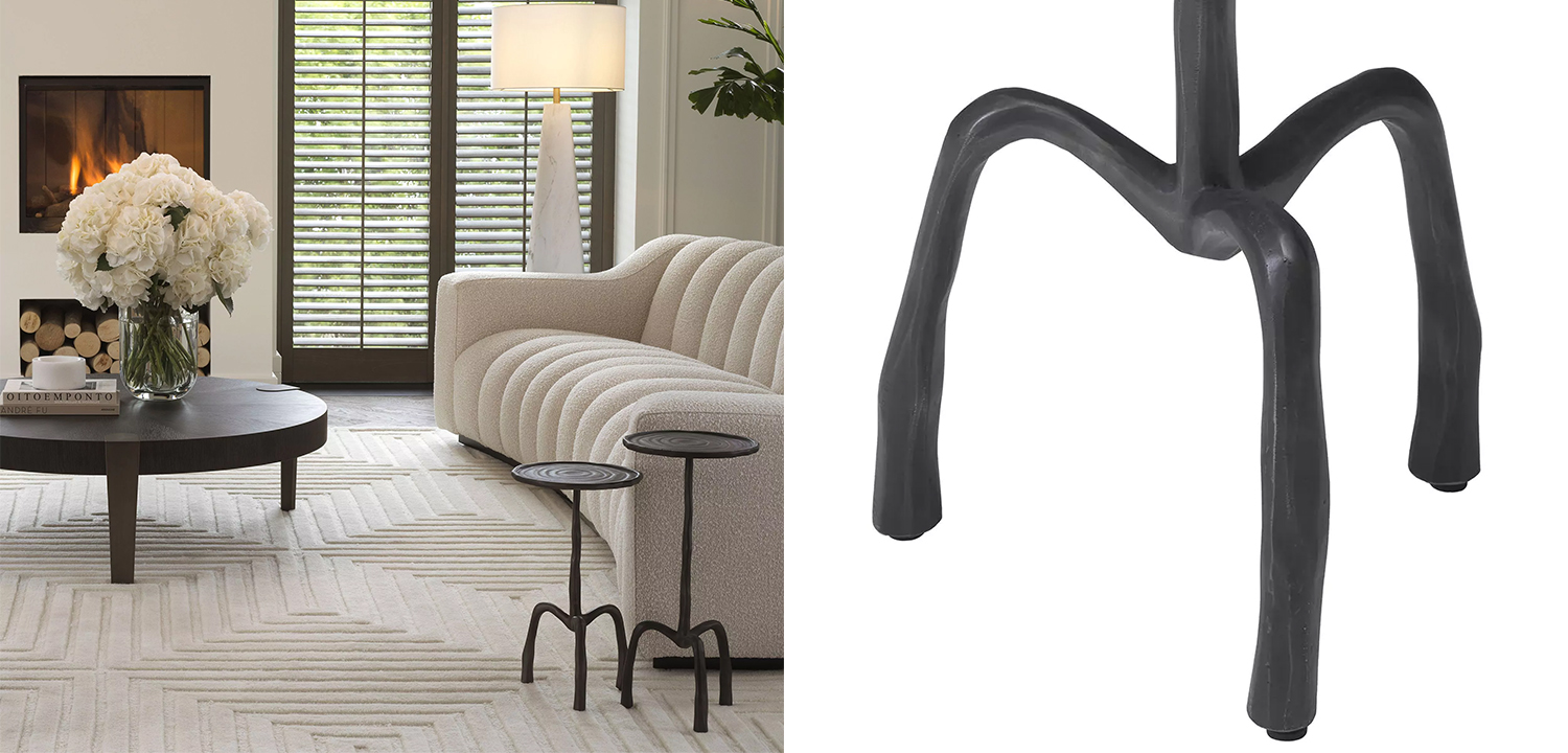 Приставной стол Eichholtz Side Table Kubu L - фото