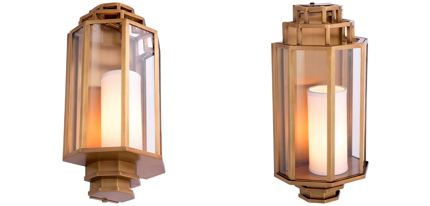 Бра Wall Lamp Monticello Brass - фото №1