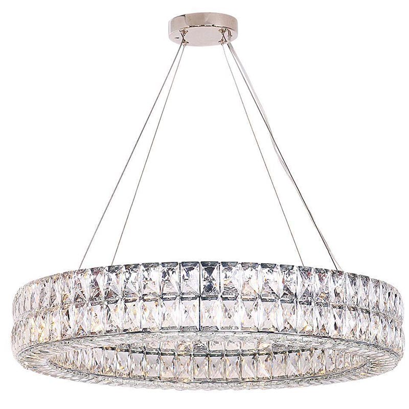 Люстра Crystal Regena Chrome Chandelier 10 Хром Прозрачный (Transparent) в Сочи | Loft Concept 