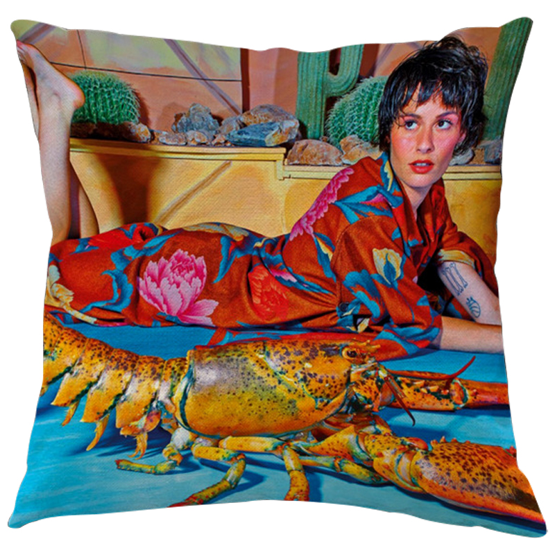 Декоративная подушка Seletti Cushion Lobster Мульти в Сочи | Loft Concept 