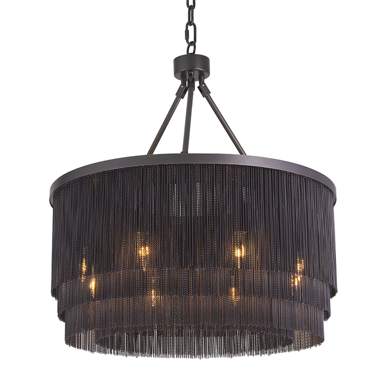 Люстра Eichholtz Chandelier Tissot S Темная бронза в Сочи | Loft Concept 