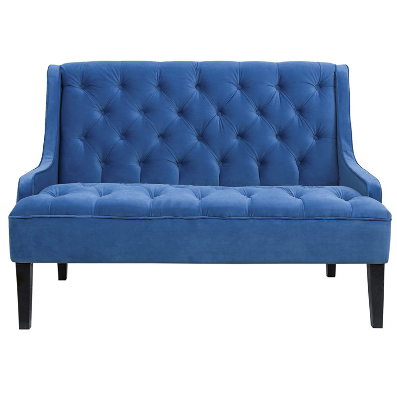 Диван Folket Sofa velour blue Синий в Сочи | Loft Concept 