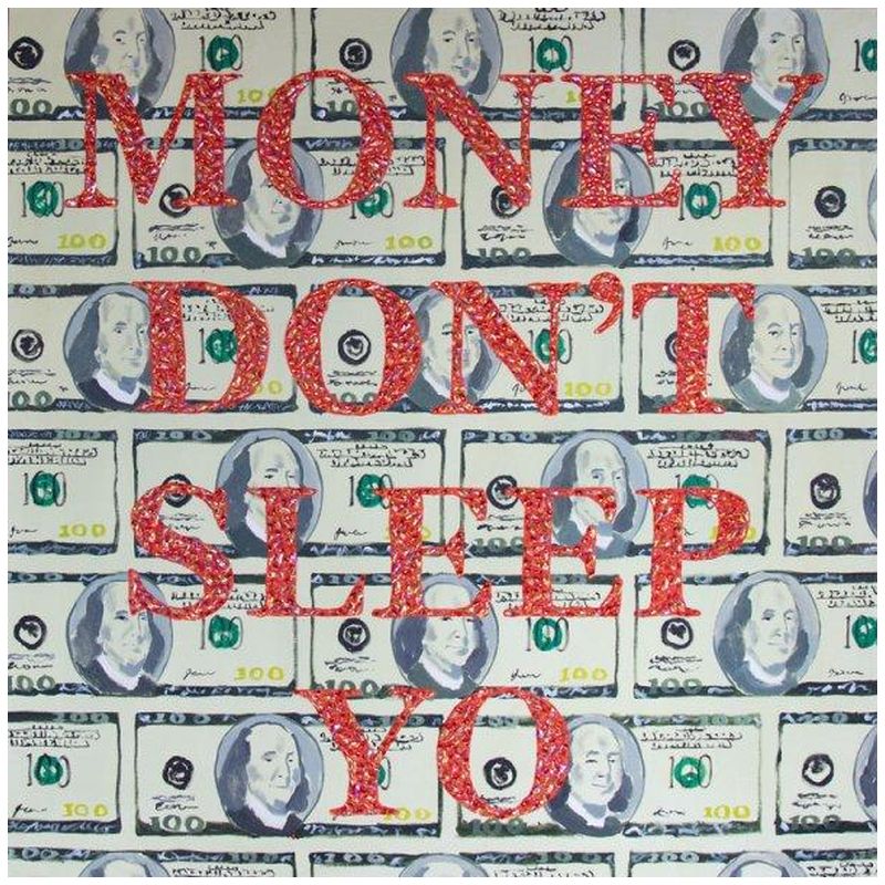 Картина “Money Don’t Sleep Yo” Мульти в Сочи | Loft Concept 