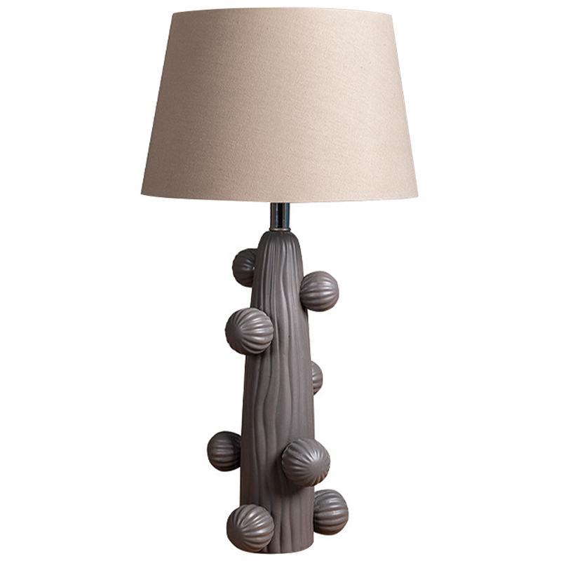 Настольная лампа Molecule Table Lamp Grey Серый Бежевый в Сочи | Loft Concept 