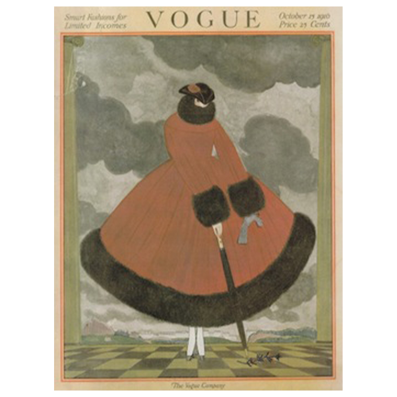 Постер Vogue Cover 1916 October  в Сочи | Loft Concept 