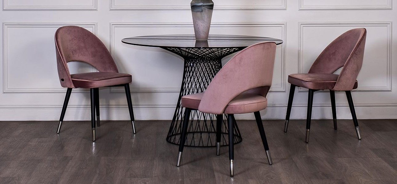 Стул Schelde ash-pink  - фото №3