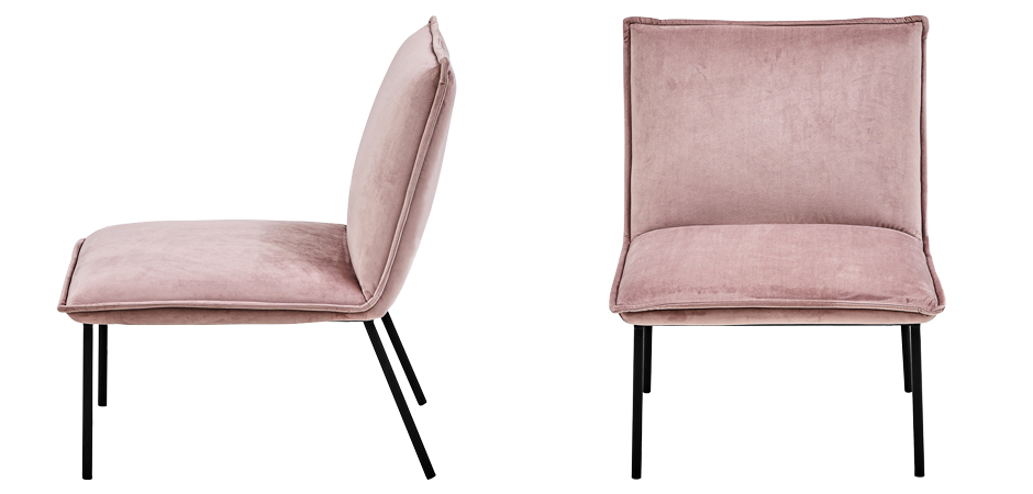 Кресло Corner Armchair Single pink - фото №1