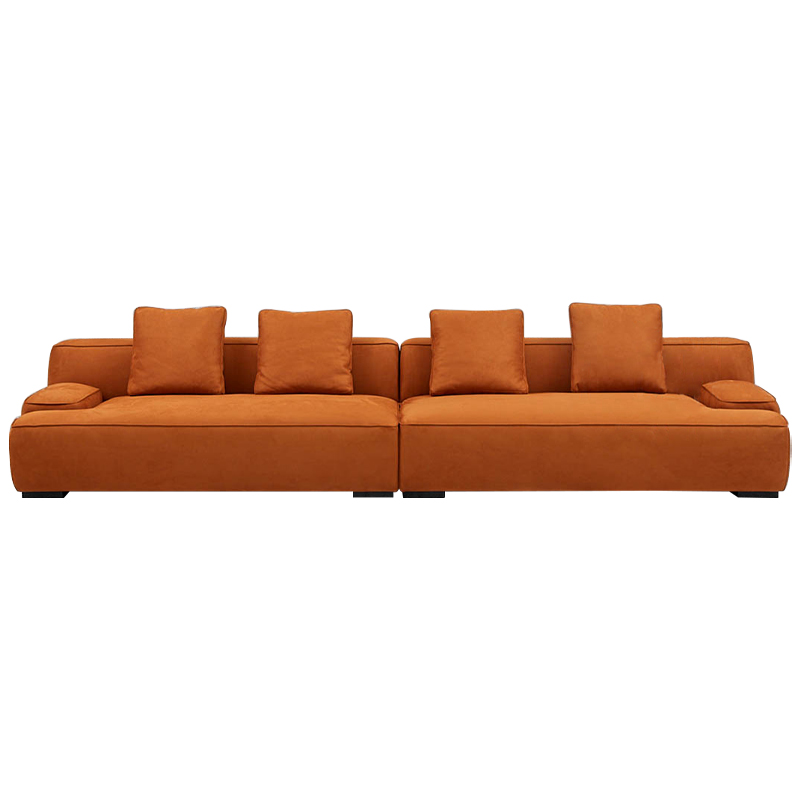 Диван Colby Orange Sofa Оранжевый в Сочи | Loft Concept 