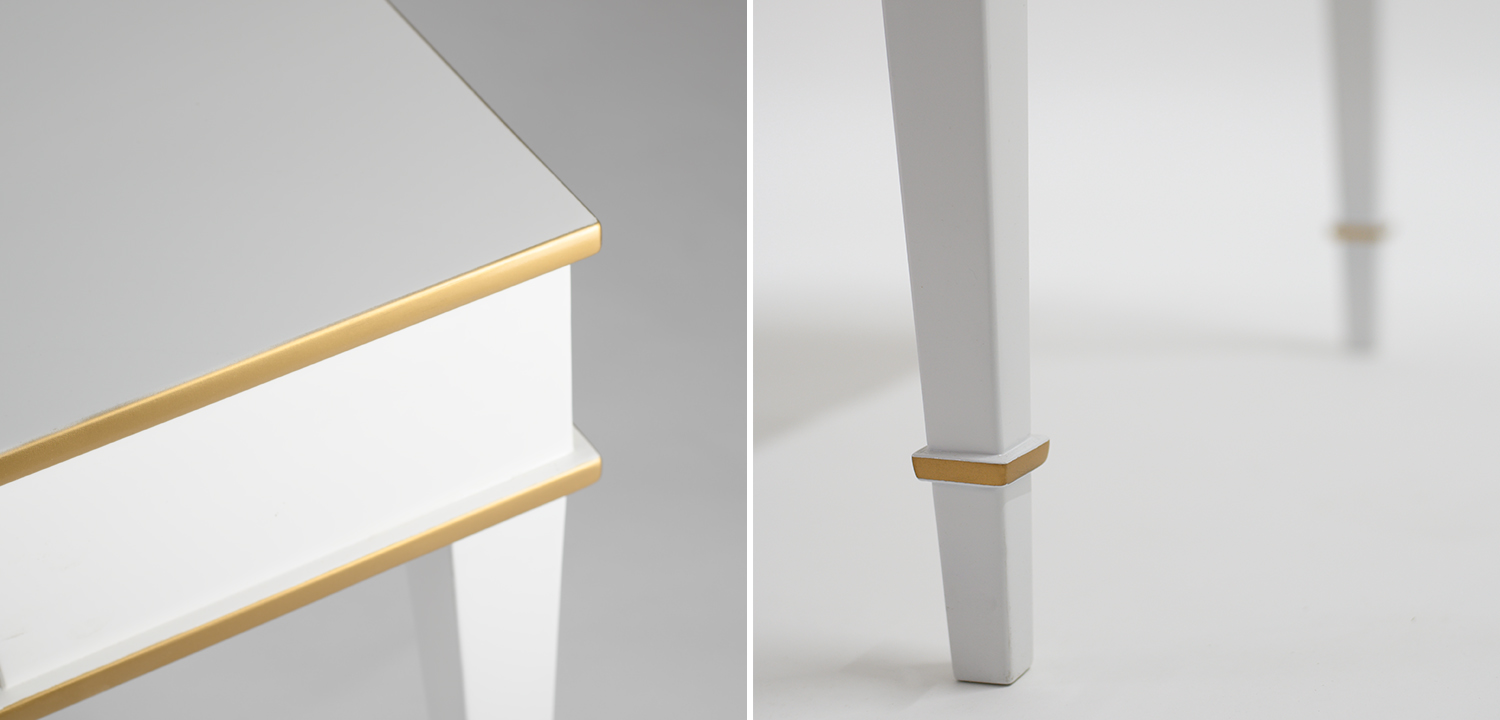 Письменный стол Kelly Desk Белый - фото