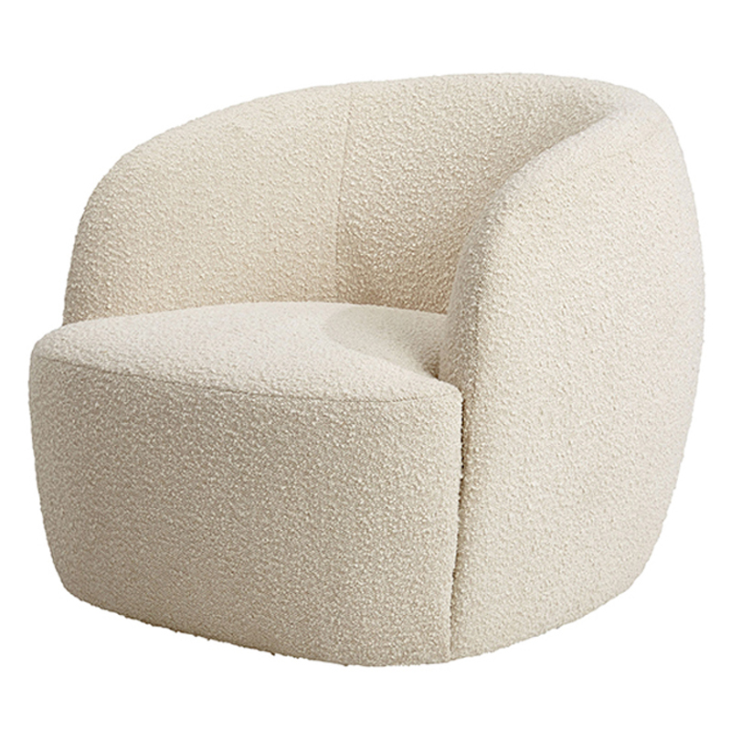 Кресло Boucle Armchair Pacific Белый в Сочи | Loft Concept 