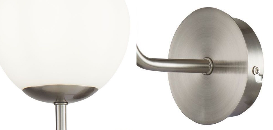 Бра Tiepolo Ball Sconces nickel Бра Tiepolo Ball Sconces nickel - Loft-Concept в Сочи