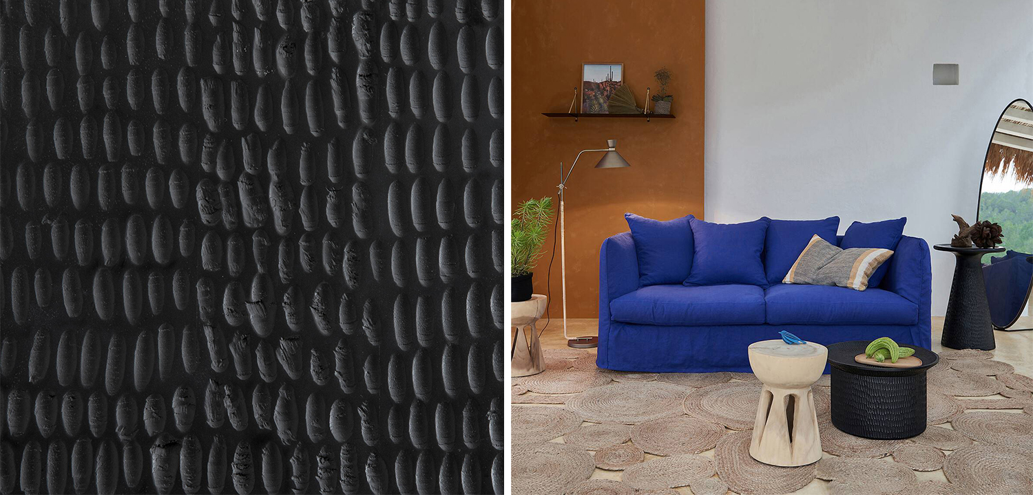 Кофейный стол Mordred Mango Black Coffee Table - фото №1