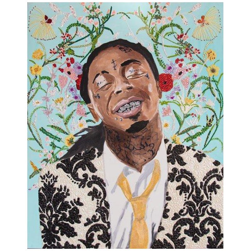 Картина "Lil Wayne with Floral Background and Damask Suit ” Мульти Картина "Lil Wayne with Floral Background and Damask Suit ” Мульти в Сочи | Loft Concept