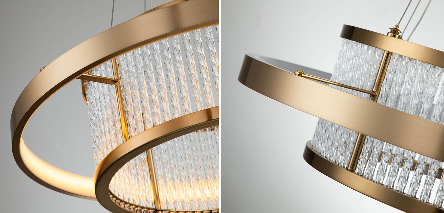 Люстра Liadan Glass Tubes Chandelier - фото №1