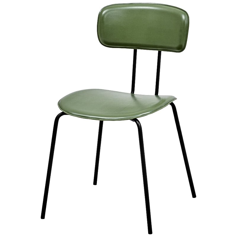 Стул Tyler Loft Stool green Зеленый Черный в Сочи | Loft Concept 