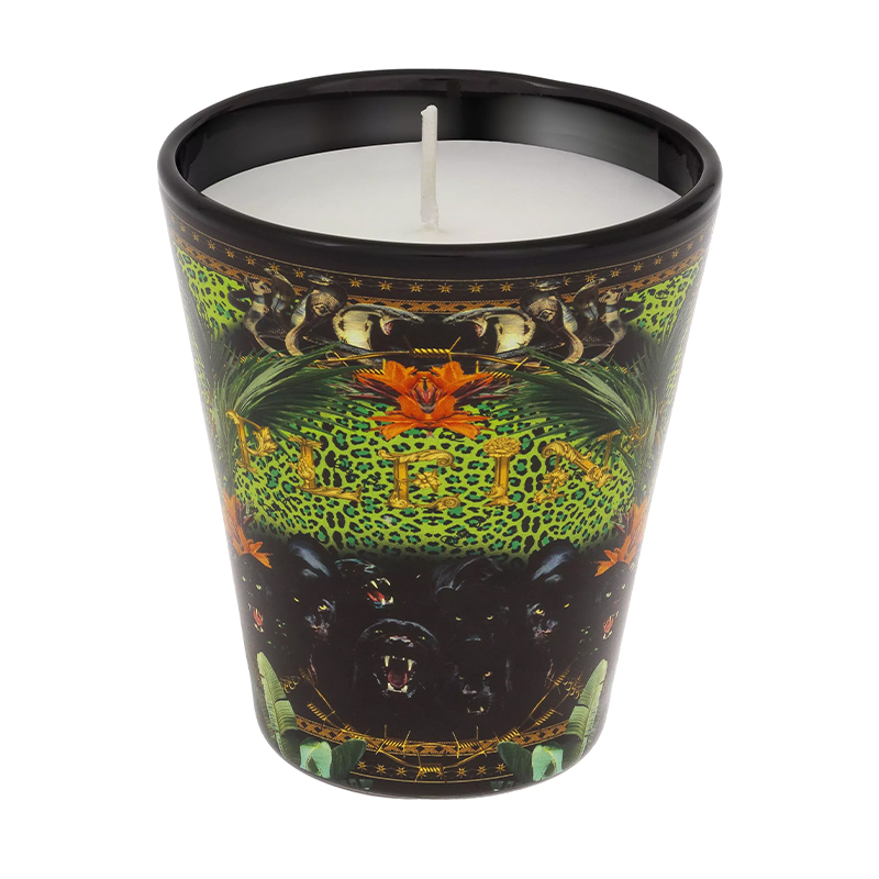 Свеча Philipp Plein Candle Jungle S Черный Мульти в Сочи | Loft Concept 