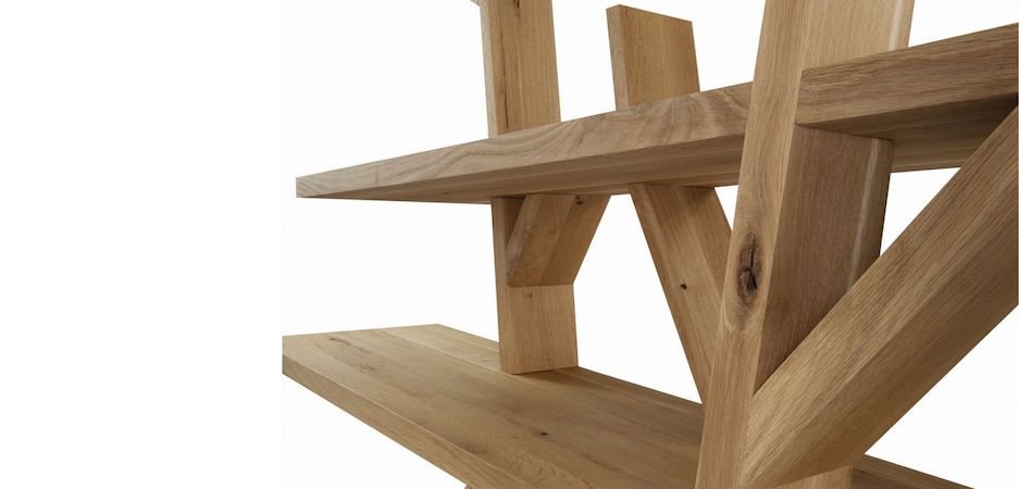 Стеллаж LEGEND BOOKCASE - NATURAL - Loft-Concept в Сочи