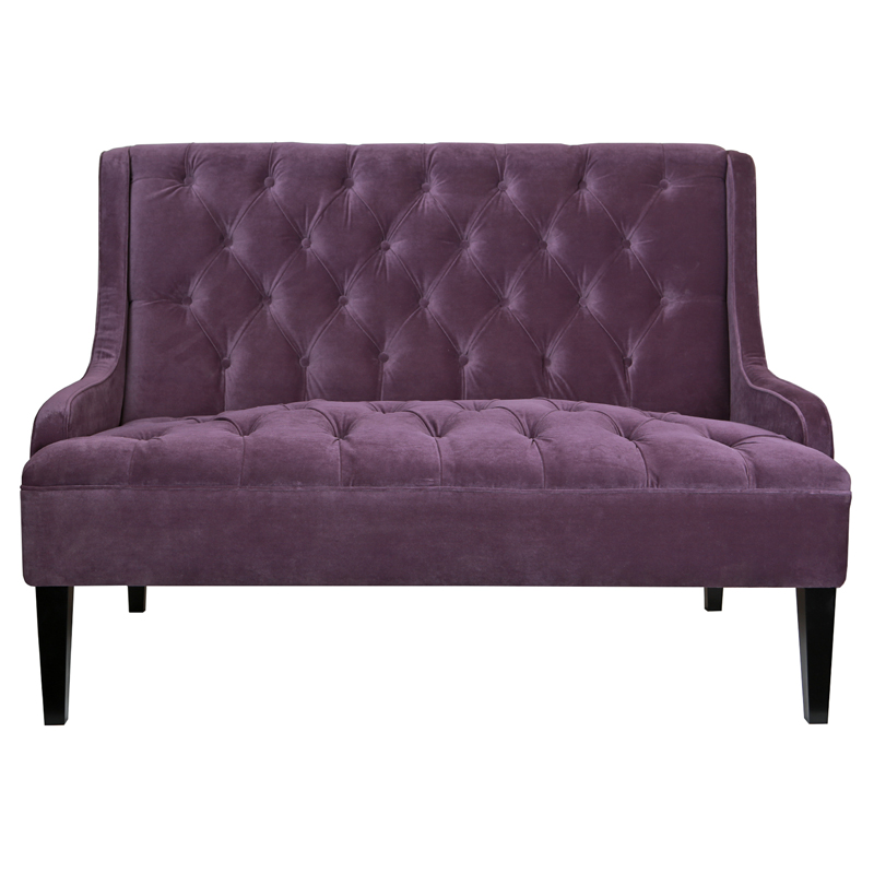 Диван Folket Sofa velour violet Фиолетовый в Сочи | Loft Concept 