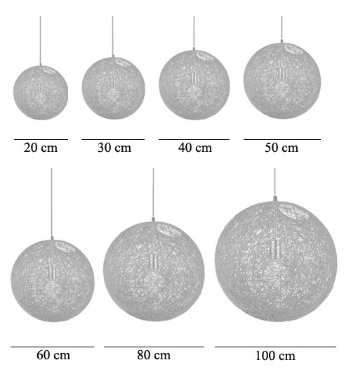 Подвесной светильник The Random Light Black 40 в Сочи