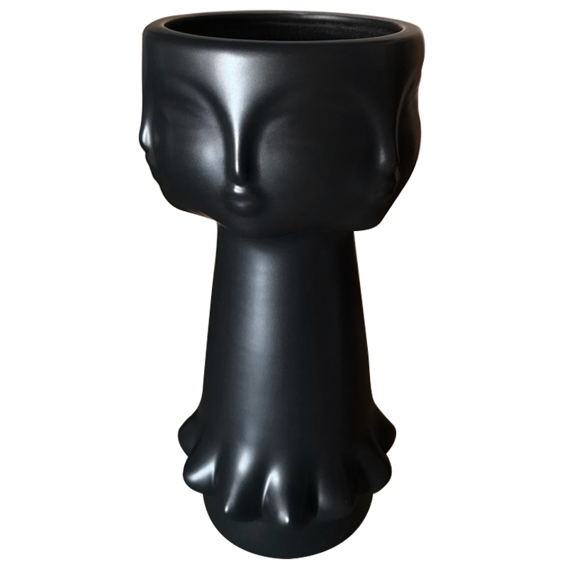 Декоративная ваза GEROGIA VASE II Black Vase Черный в Сочи | Loft Concept 