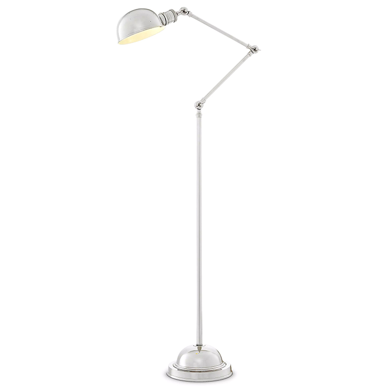 Торшер Eichholtz Floor Lamp Soho Nickel Никель в Сочи | Loft Concept 